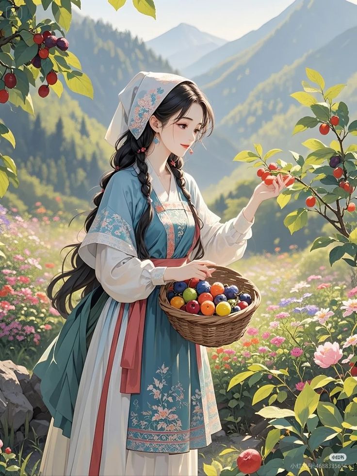 Hoa Lê Chậm Rơi Trong Tuyết Trắng